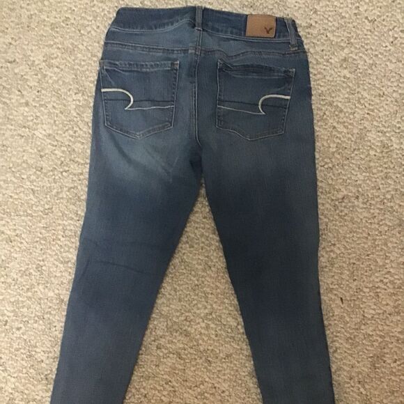 American Eagle Super Stretch Jeggings Size 2R - Picture 2 of 2